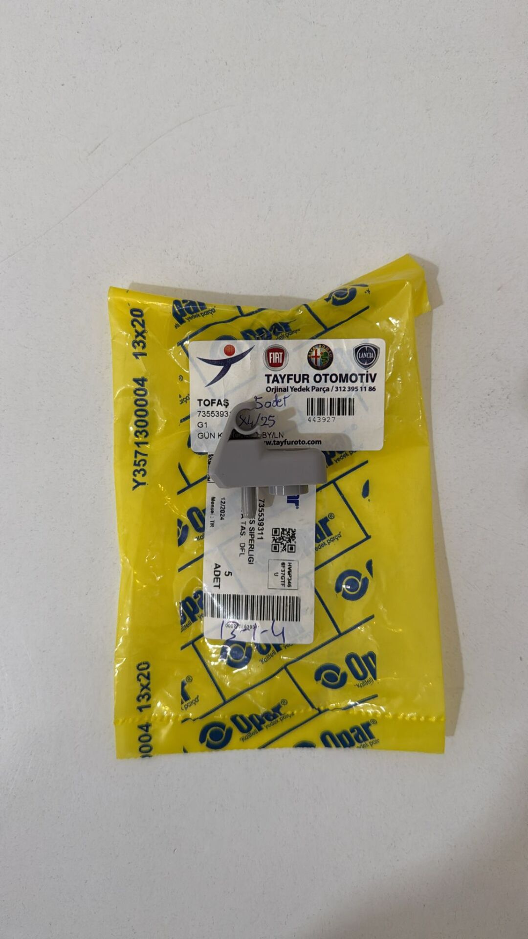 Güneşlik Kancası | Doblo III-IV 2009 Sonrası