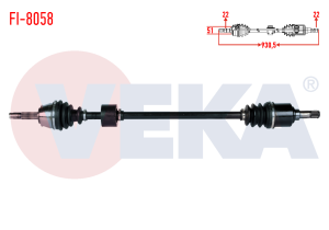 Ön Aks Doblo 1.4 1.6 Sağ Komple