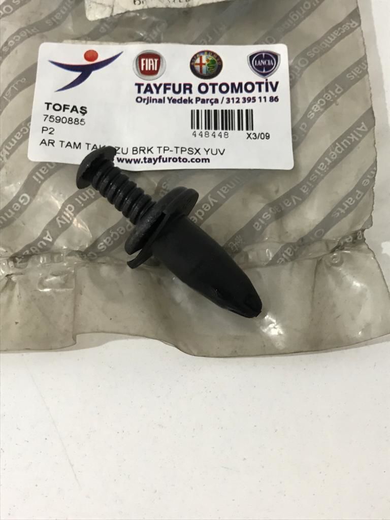 Arka Tampon Takozu Braketi (Klipsi) | Tempra Tipo