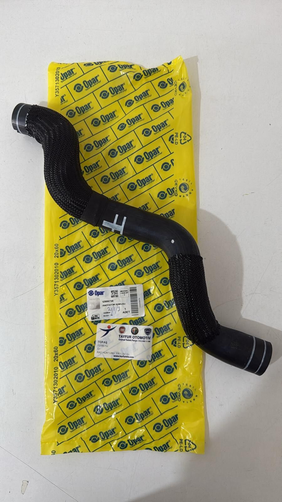 Radyatör Hortumu Fiorino Üst Euro 6