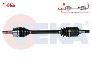 Ön Aks Sol Linea 1.4 8V Komple