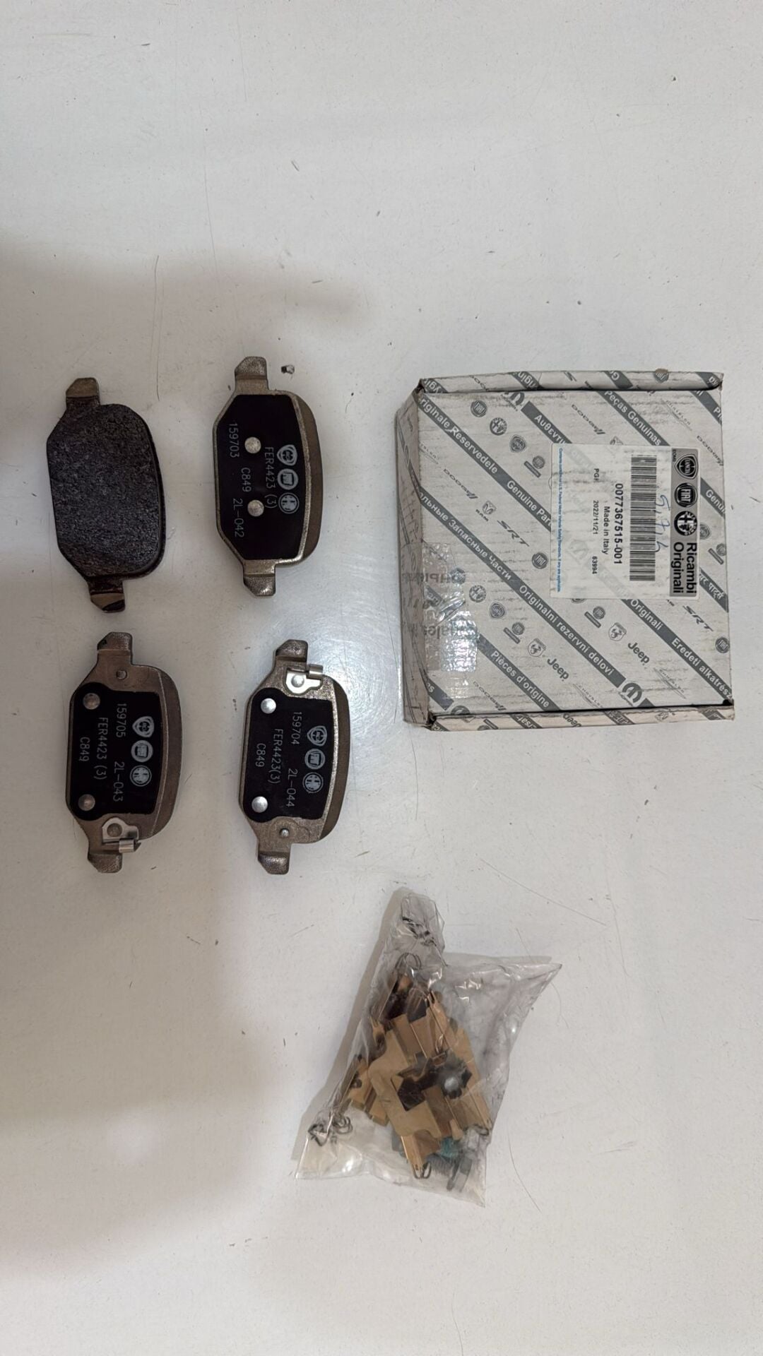 Disk Balata 500L Arka 0.9T 1.4 B 1.3 Mjtd
