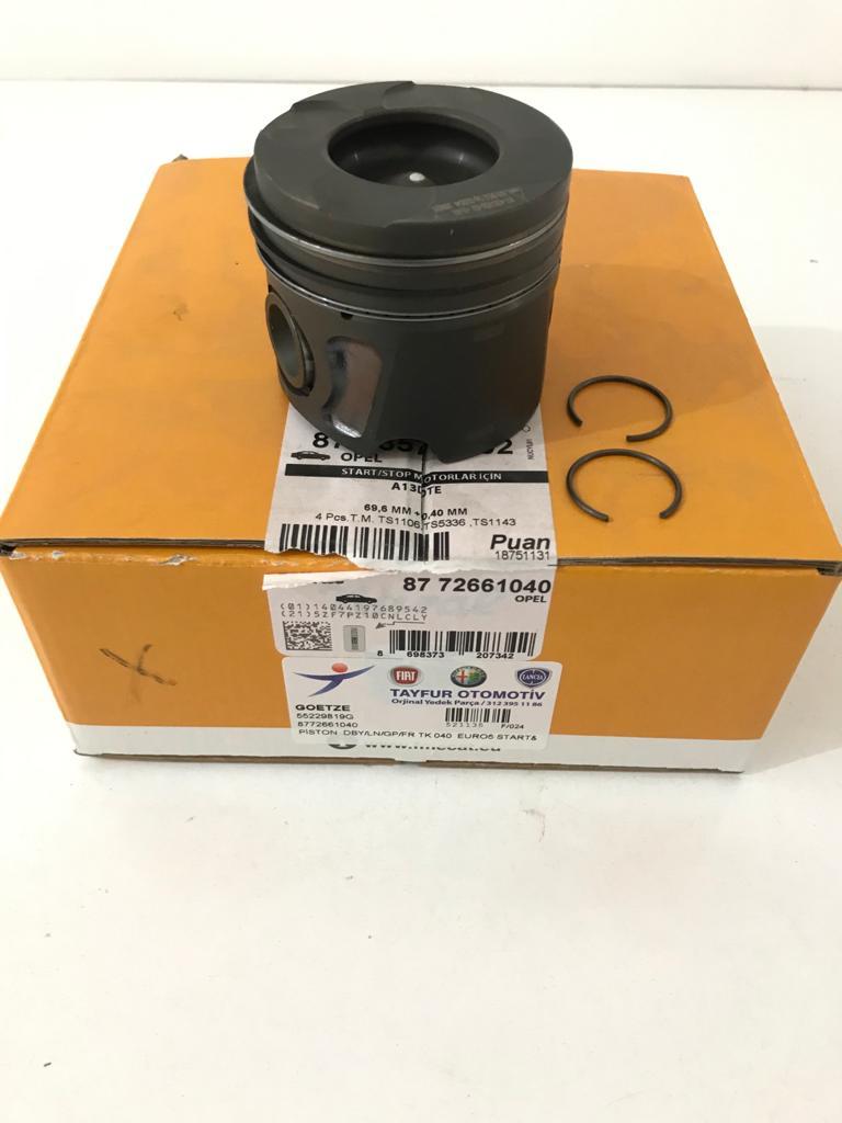 Piston Sekman | Doblo Linea Grande Punto Fiorino Egea 1.3 Jtd 0.40 Euro 5 Takım