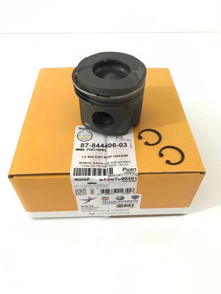Piston Sekman | Linea Grande Punto Doblo Fiorino 1.3 Jtd 0.40 Takım 0.20 mm Kısa