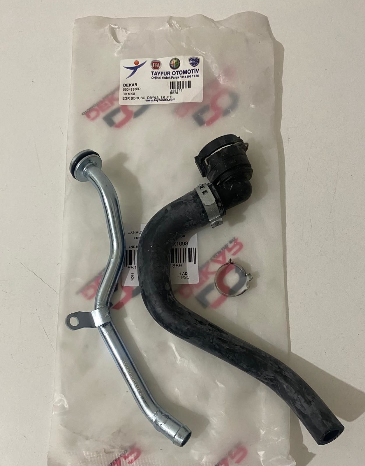 Egr Borusu Doblo Linea 1.6 Jtd