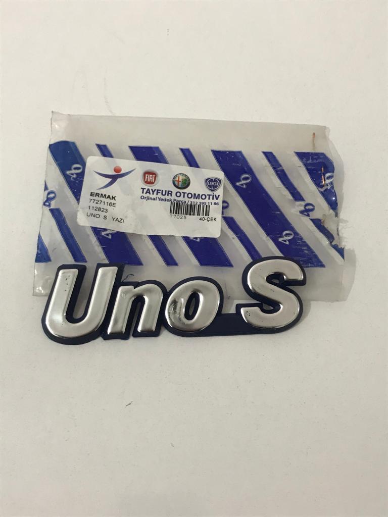 Uno S | Yazı