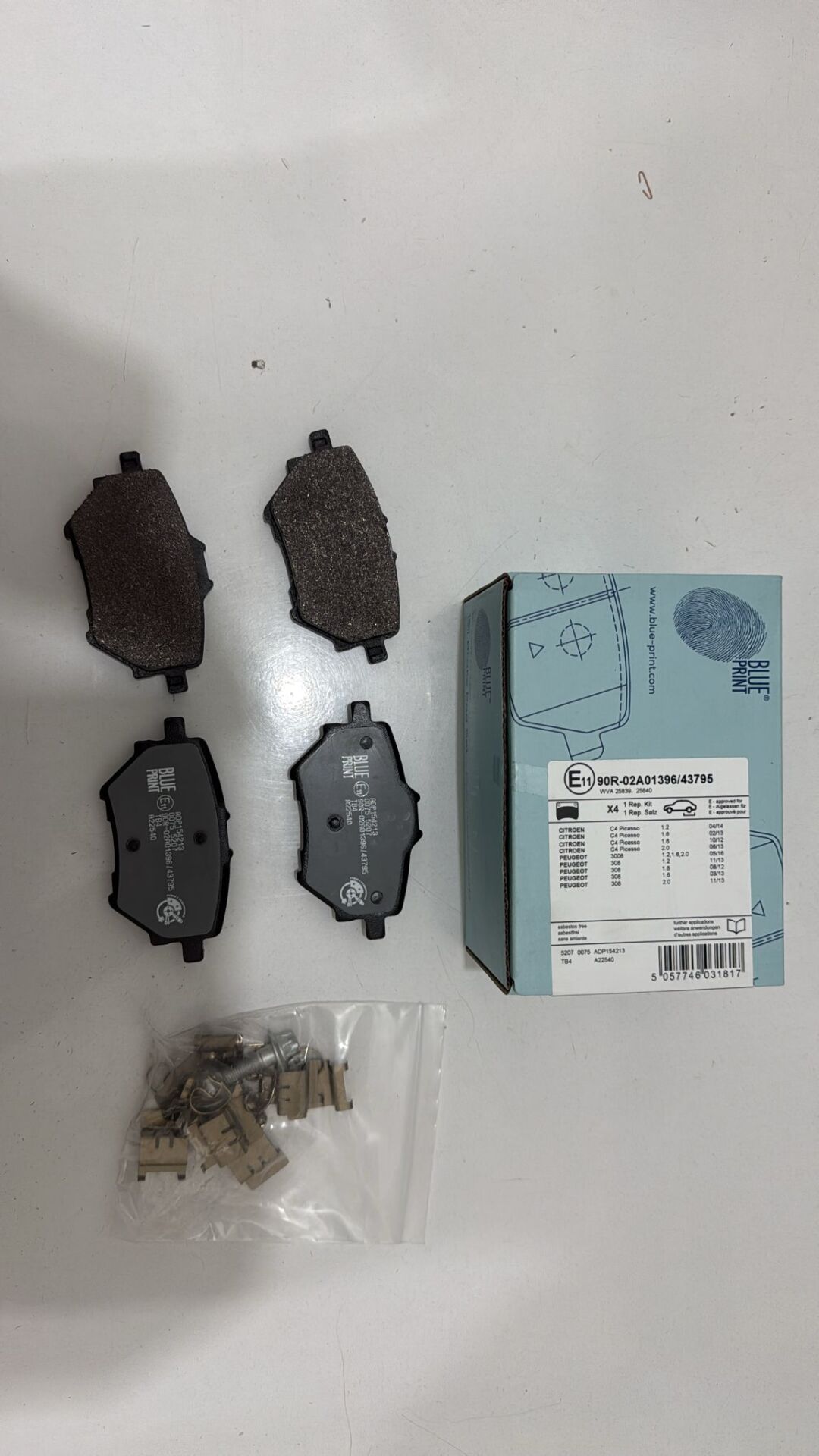 Fren Disk Balata Arka Doblo 5 El Freni