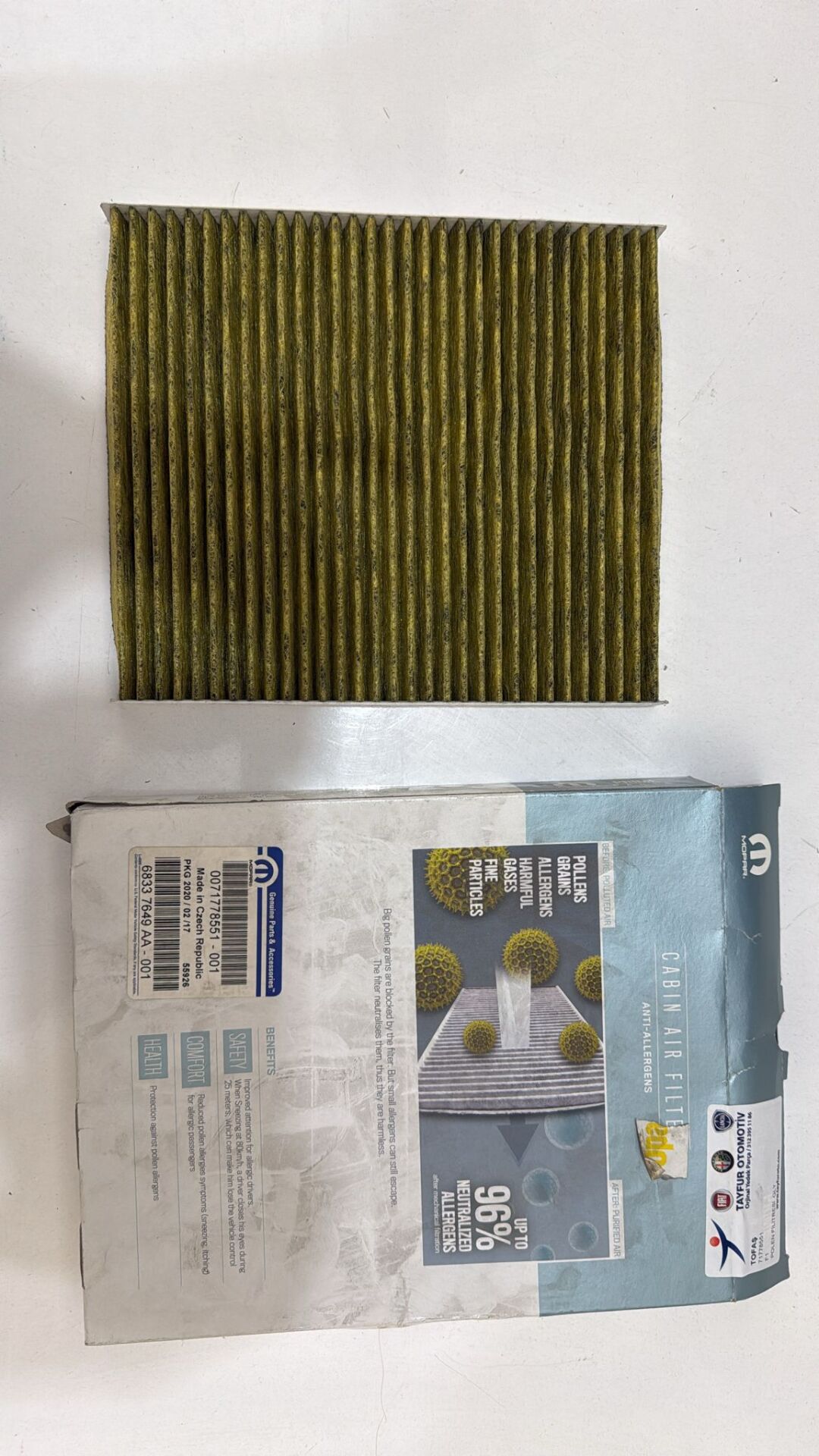 Polen Filtresi Giulietta