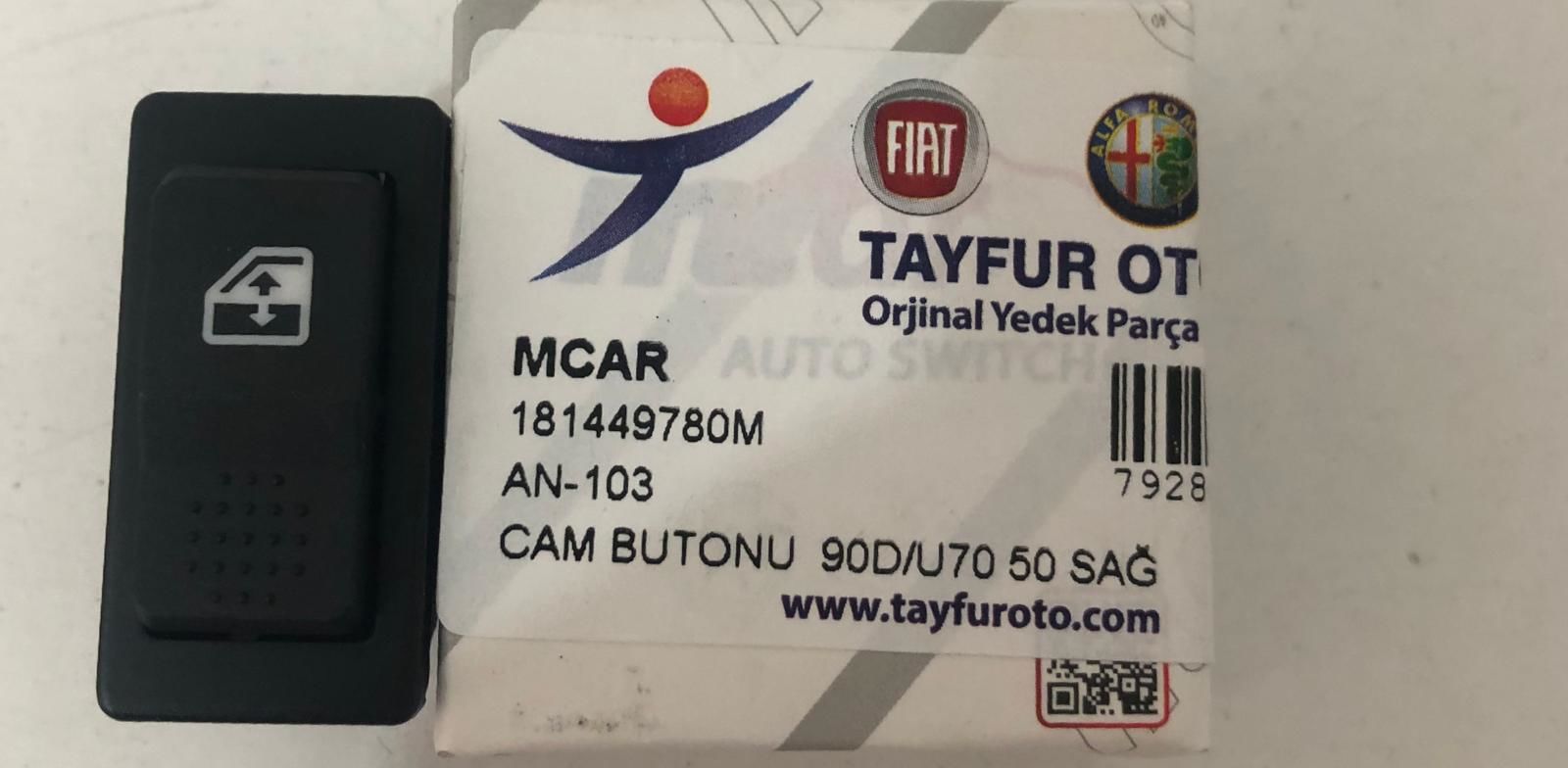 Sağ Cam Düğmesi |  Uno Doğan Kartal Şahin